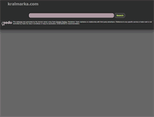 Tablet Screenshot of kralmarka.com